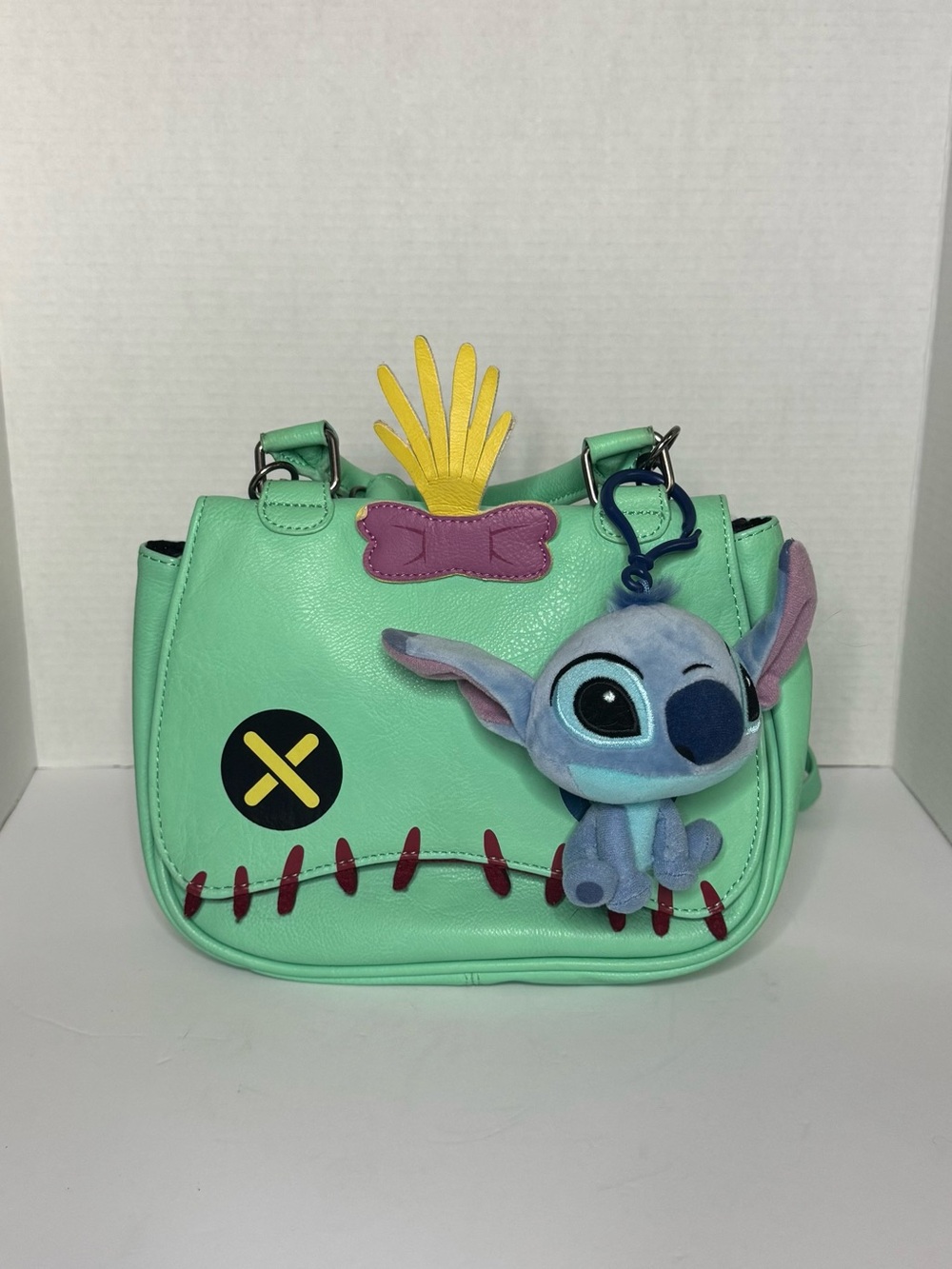 Disney Lilo and Stitch Crossbody Bag with bag charm